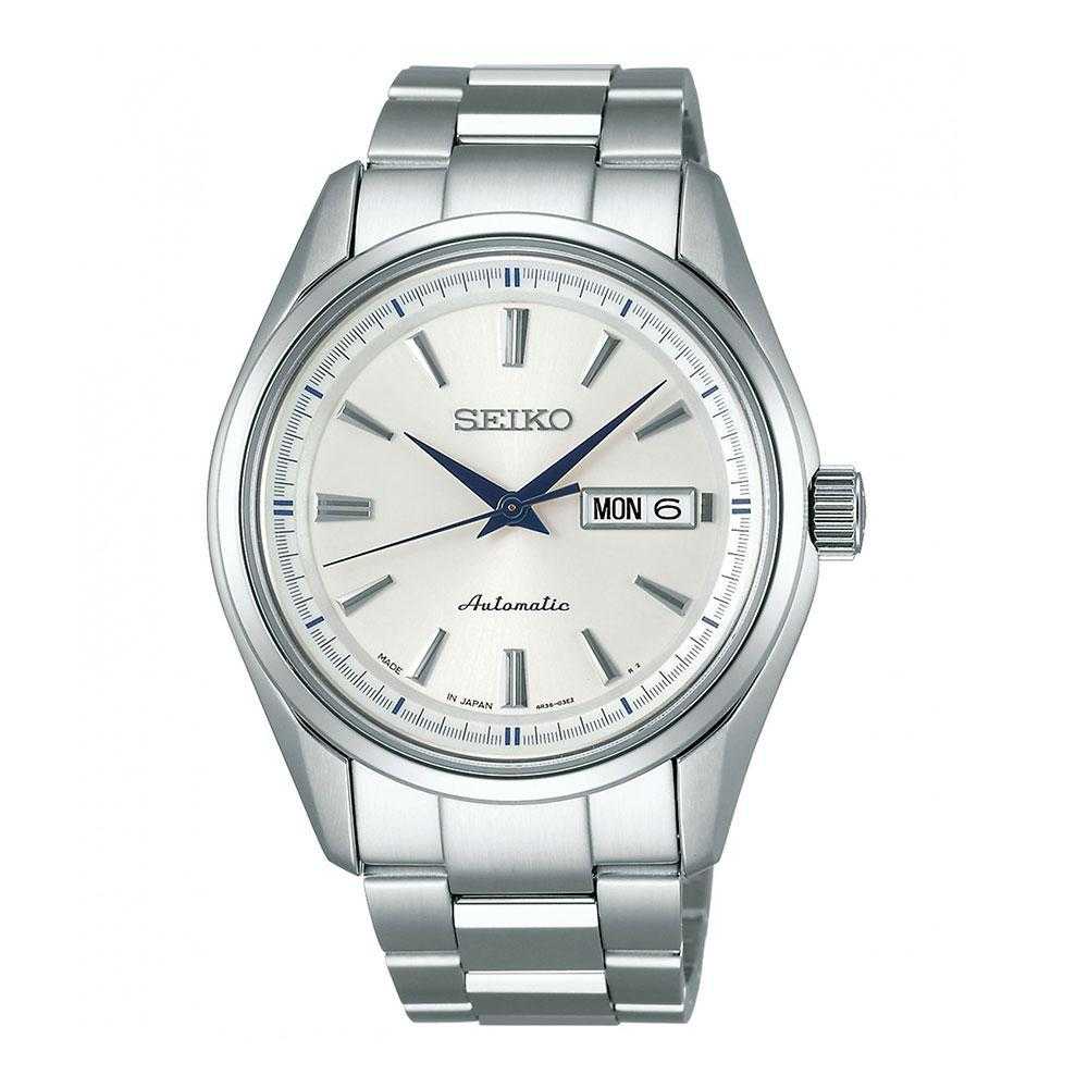 SEIKO PRESAGE SRP527J1 AUTOMATIC STAINLESS STEEL MEN'S SILVER WATCH - H2 Hub Watches