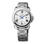 SEIKO PREMIER SUT321P1 SOLAR STAINLESS STEEL WOMEN'S SILVER WATCH - H2 Hub Watches