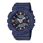 CASIO BABY-G BA-110DE-2A1DR DIGITAL QUARTZ BLUE RESIN WOMEN'S WATCH - H2 Hub Watches