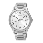 SEIKO GENERAL SGEH73P1 ANALOG STAINLESS STEEL MEN'S SILVER WATCH - H2 Hub Watches