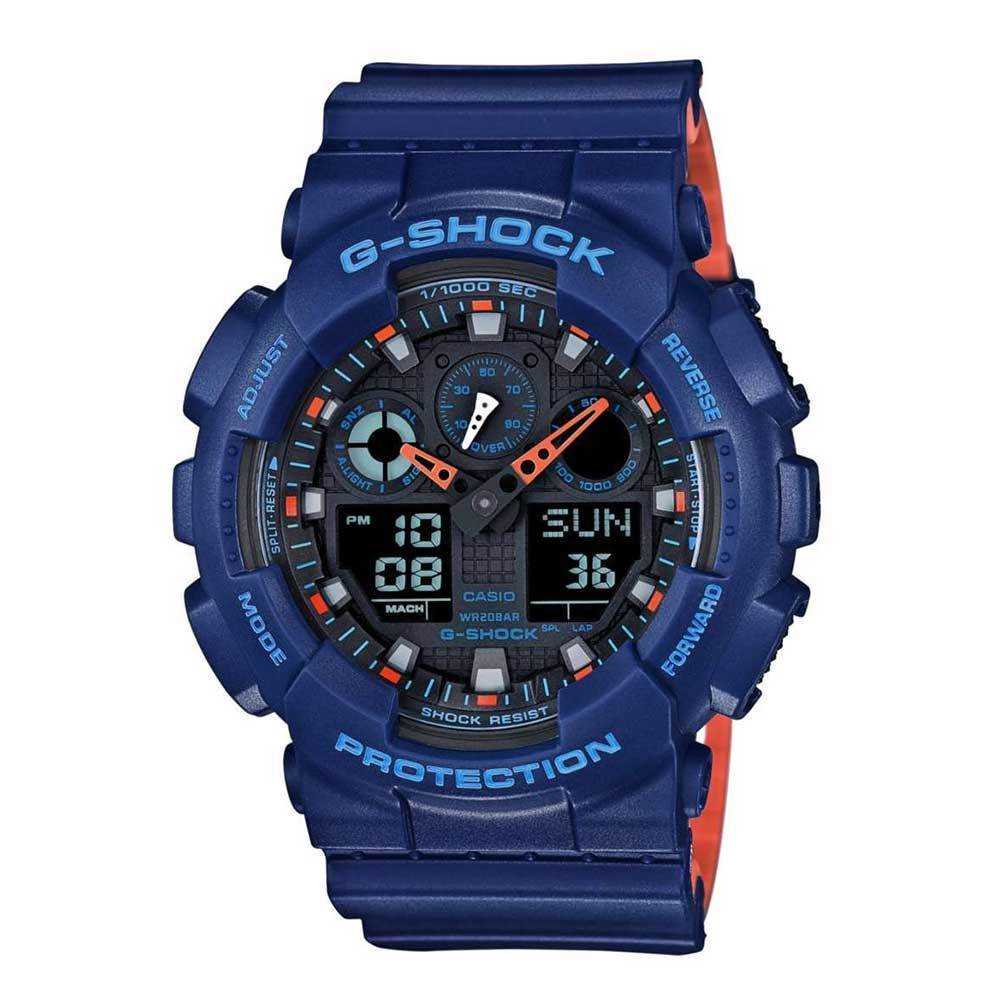 CASIO G-SHOCK GA-100L-2ADR ANALOG-DIGITAL UNISEX'S WATCH - H2 Hub Watches