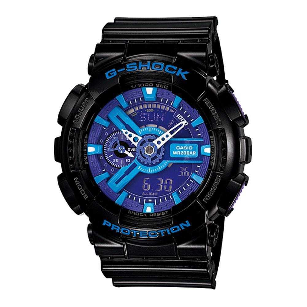 CASIO G-SHOCK GA-110HC-1ADR DIGITAL QUARTZ BLACK RESIN MEN'S WATCH - H2 Hub Watches