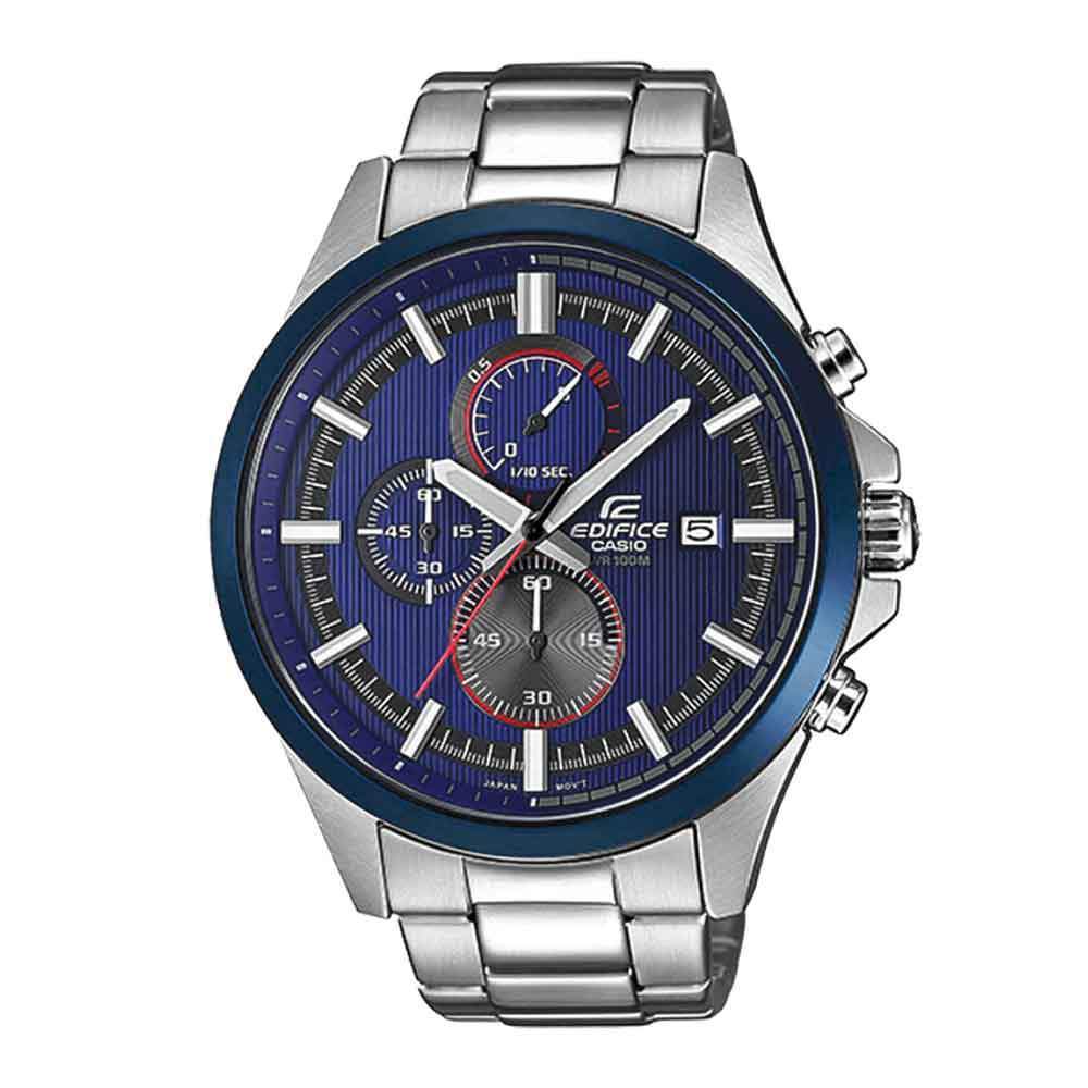 CASIO EDIFICE EFV-520RR-2AVUDF CHRONOGRAPH SILVER STAINLESS STEEL MEN'S WATCH - H2 Hub Watches