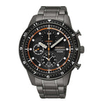 SEIKO GENERAL SNDF41P1 CHRONOGRAPH STAINLESS STEEL MEN'S BLACK WATCH - H2 Hub Watches