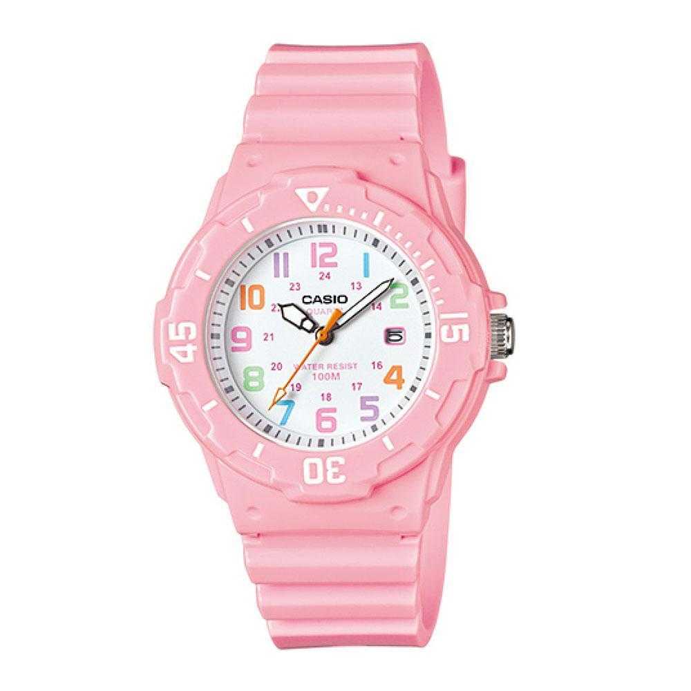 CASIO GENERAL LRW-200H-4B2VDF QUARTZ PINK RESIN WOMEN'S WATCH - H2 Hub Watches