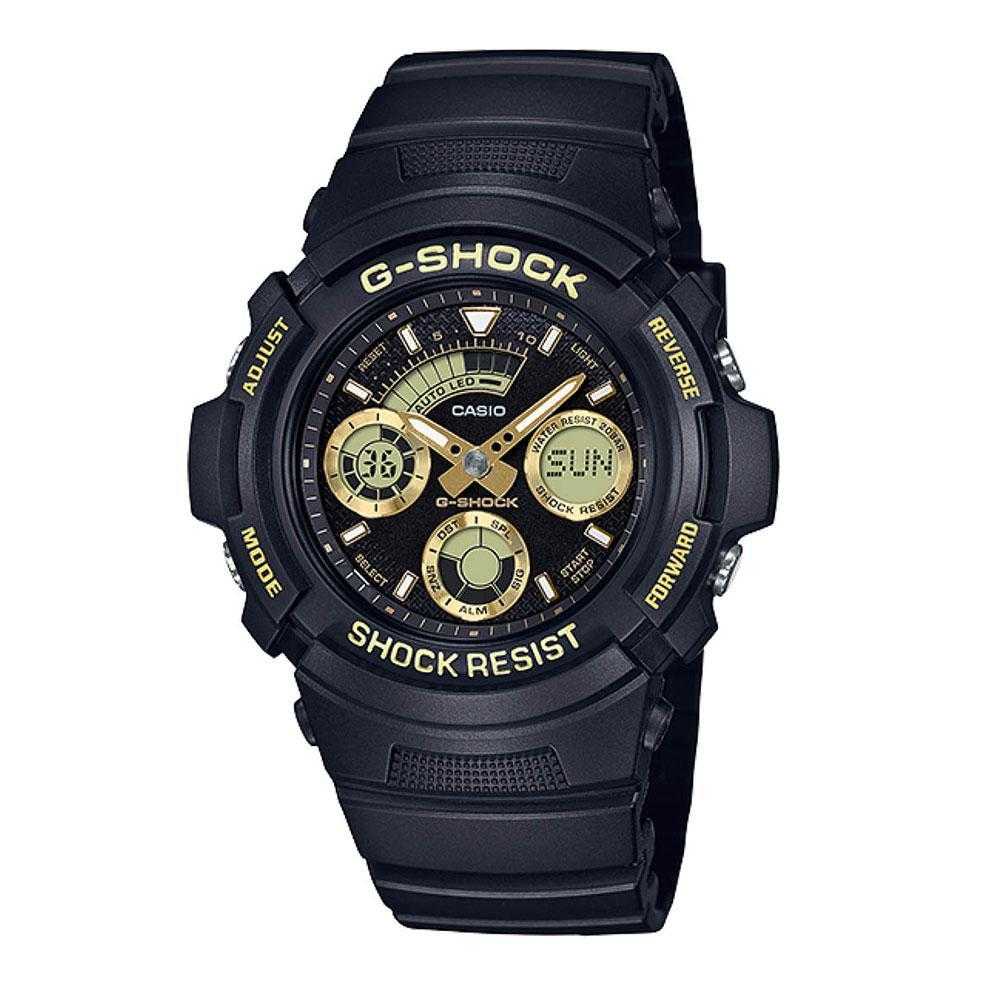 CASIO G-SHOCK AW-591GBX-1A9DR DIGITAL QUARTZ BLACK RESIN MEN'S WATCH - H2 Hub Watches