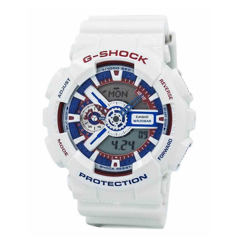 CASIO G-SHOCK GA-110TR-7ADR DIGITAL QUARTZ WHITE RESIN UNISEX'S WATCH - H2 Hub Watches