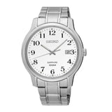 SEIKO GENERAL SGEH67P1 ANALOG STAINLESS STEEL MEN'S SILVER WATCH - H2 Hub Watches