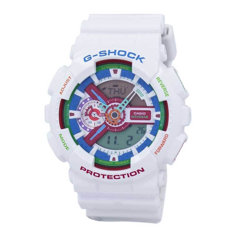 CASIO G-SHOCK GA-110MC-7ADR DIGITAL QUARTZ WHITE RESIN UNISEX'S WATCH - H2 Hub Watches