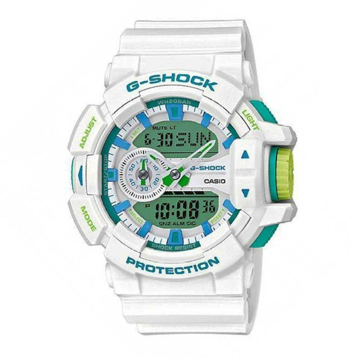CASIO G-SHOCK GA-400WG-7ADR DIGITAL QUARTZ WHITE RESIN UNISEX'S WATCH - H2 Hub Watches