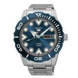 SEIKO 5 SPORTS SRPA09K1 AUTOMATIC STAINLESS STEEL MEN'S SILVER WATCH - H2 Hub Watches