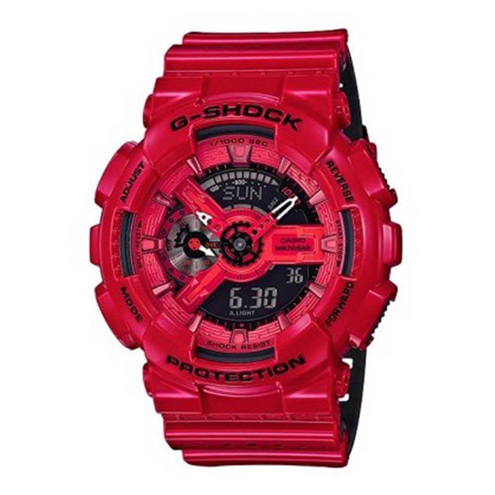 CASIO G-SHOCK GA-110LPA-4ADR DIGITAL QUARTZ RED RESIN UNISEX'S WATCH - H2 Hub Watches
