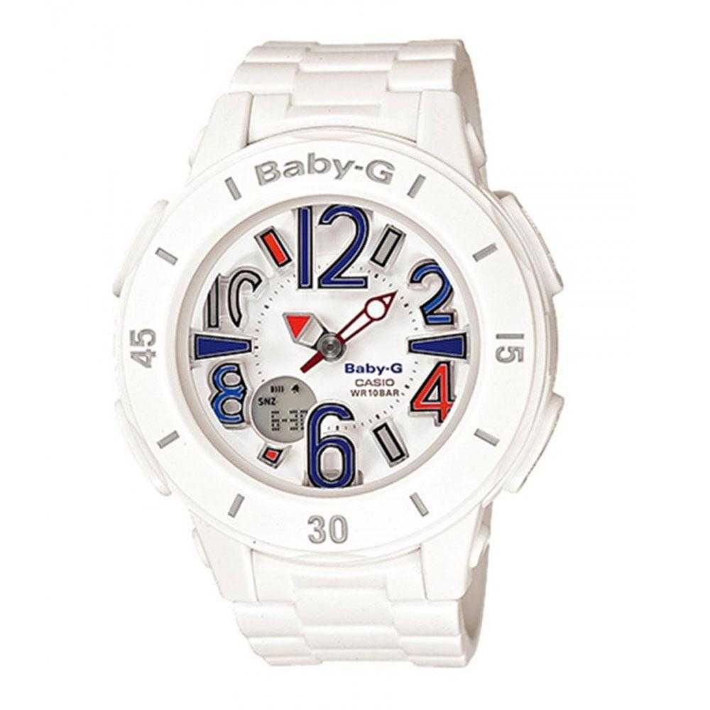 CASIO BABY-G BGA-170-7B2DR DIGITAL QUARTZ WHITE RESIN WOMEN'S WATCH - H2 Hub Watches