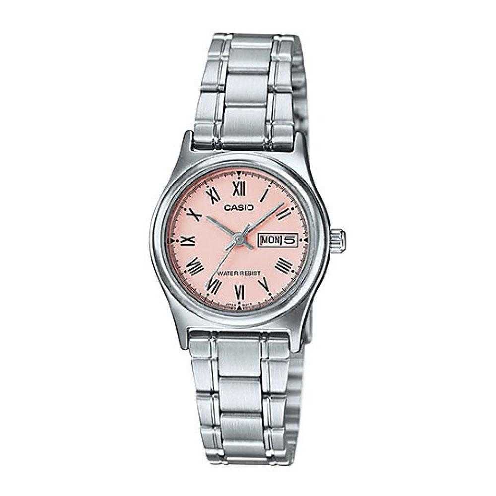 CASIO GENERAL LTP-V006D-4BUDF QUARTZ SILVER STAINLESS STEEL WOMEN'S WATCH - H2 Hub Watches