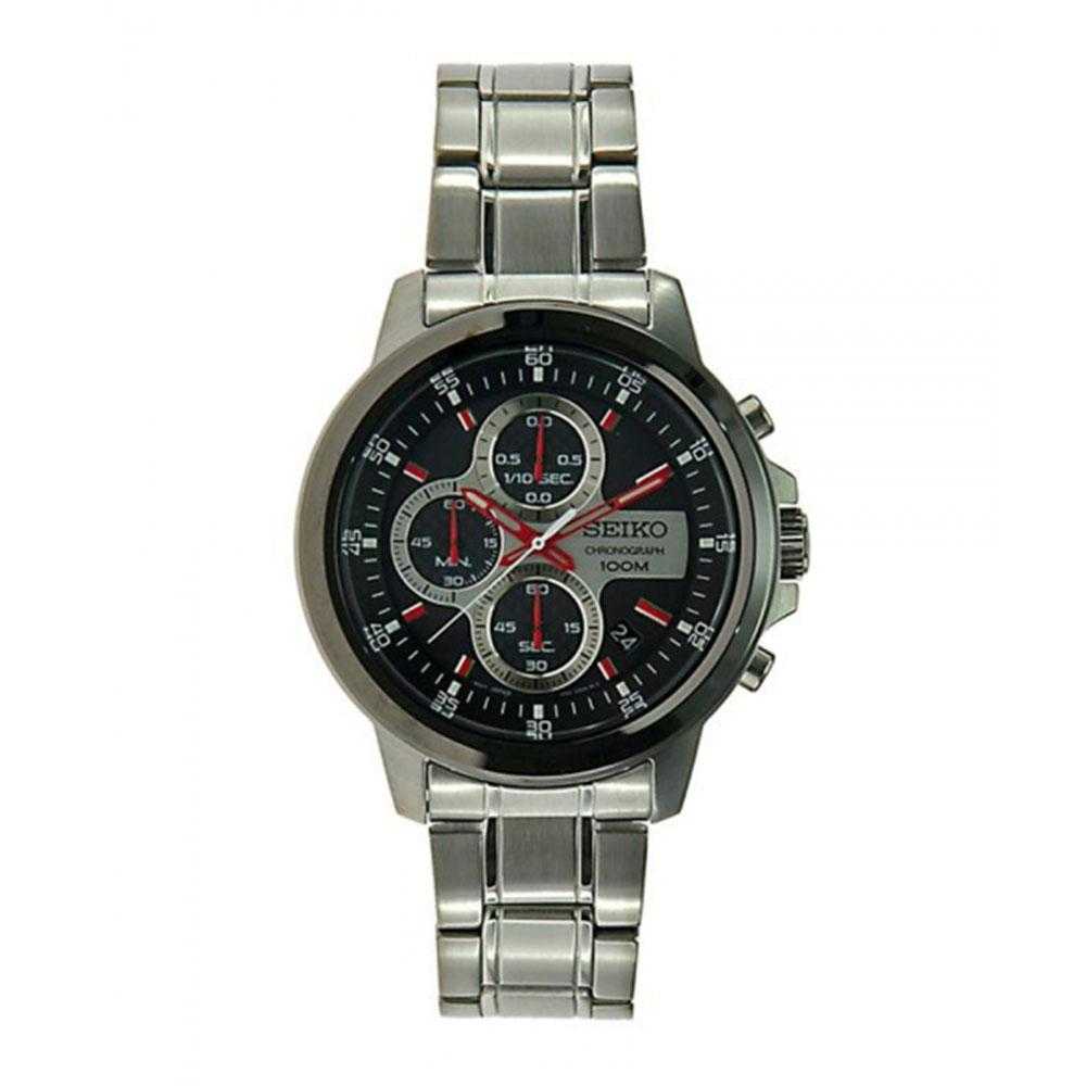SEIKO GENERAL SKS505P1 CHRONOGRAPH STAINLESS STEEL MEN'S SILVER WATCH - H2 Hub Watches