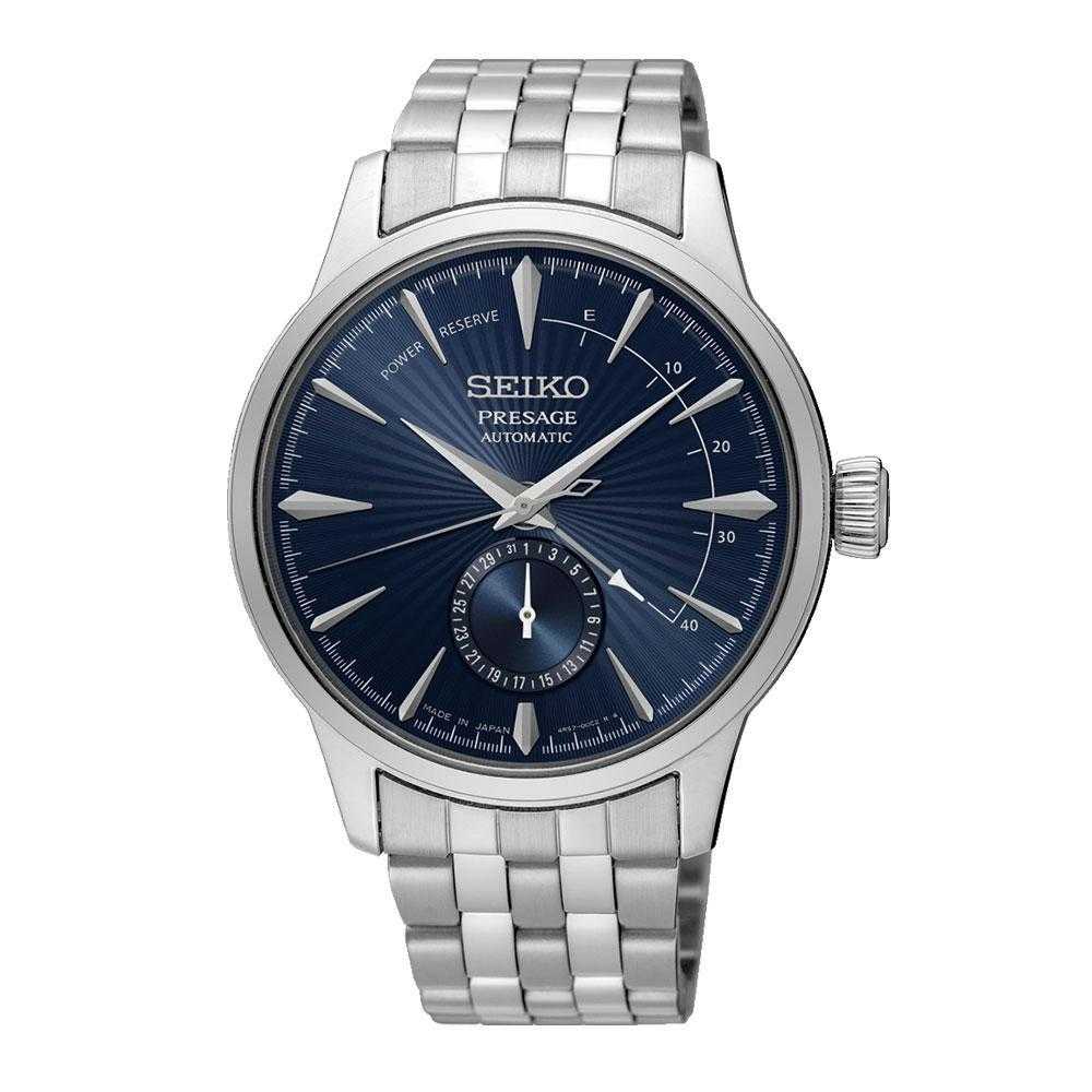 SEIKO PRESAGE SSA347J1 AUTOMATIC STAINLESS STEEL MEN'S SILVER WATCH - H2 Hub Watches