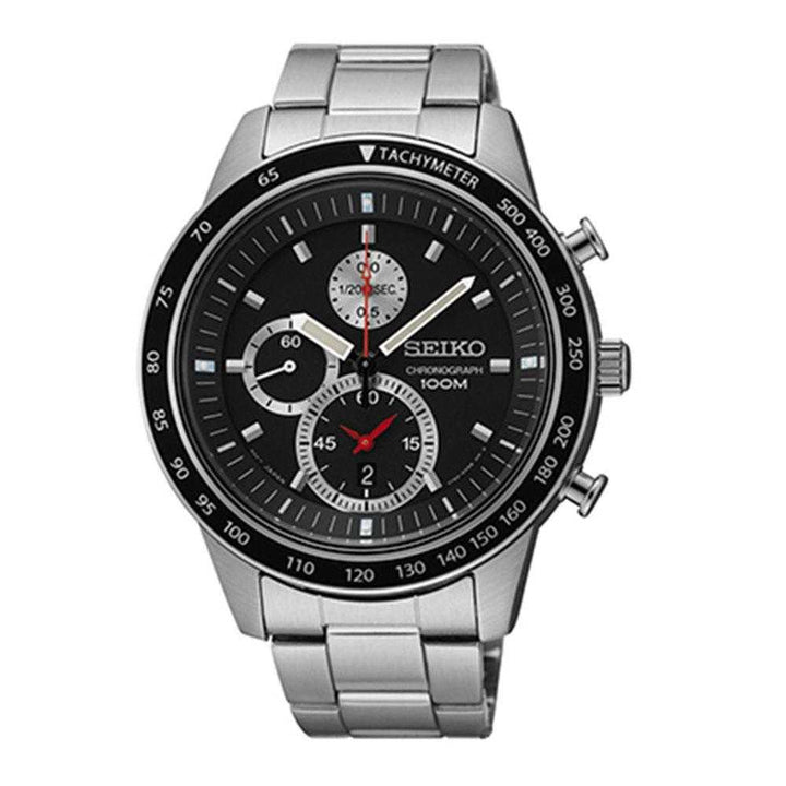 SEIKO GENERAL SNDD85P1 CHRONOGRAPH STAINLESS STEEL MEN'S SILVER WATCH - H2 Hub Watches