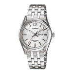 CASIO GENERAL LTP-1379D-1BDF QUARTZ SILVER STAINLESS STEEL WOMEN'S WATCH - H2 Hub Watches