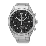 SEIKO GENERAL SSB269P1 CHRONOGRAPH STAINLESS STEEL MEN'S SILVER WATCH - H2 Hub Watches