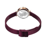 BERING 11022-969 CLASSIC POLISHED ROSE GOLD PURPLE MESH WOMEN'S WATCH
