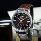 SEIKO PRESAGE AUTOMATIC COCKTAIL POWER RESERVE "BLACK CAT MARTINI"  SSA393J1 MEN'S WATCH - H2 Hub Watches