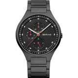 BERING TITANIUM 11741-772 BLACK STAINLESS STEEL MEN WATCH
