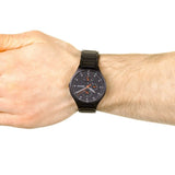 BERING TITANIUM 11741-772 BLACK STAINLESS STEEL MEN WATCH