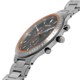 Bering Chronograph Silver Stainless Steel Men Watch 11743-709