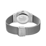 Bering Classic Green Dial Silver Milanese Strap Men Watch 11938-008DD