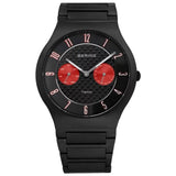 BERING TITANIUM 11939-729 BLACK STAINLESS STEEL MEN WATCH