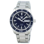 SEIKO 5 DIVER SNZH53J1 AUTOMATIC STAINLESS STEEL MEN'S SILVER WATCH - H2 Hub Watches