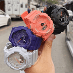 CASIO G-SHOCK GMA-S130VC-4ADR DIGITAL QUARTZ ORANGE RESIN UNISEX'S WATCH - H2 Hub Watches