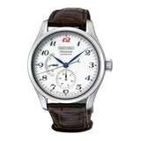 SEIKO PRESAGE SPB059J1 AUTOMATIC MEN'S BROWN LEATHER STRAP WATCH - H2 Hub Watches