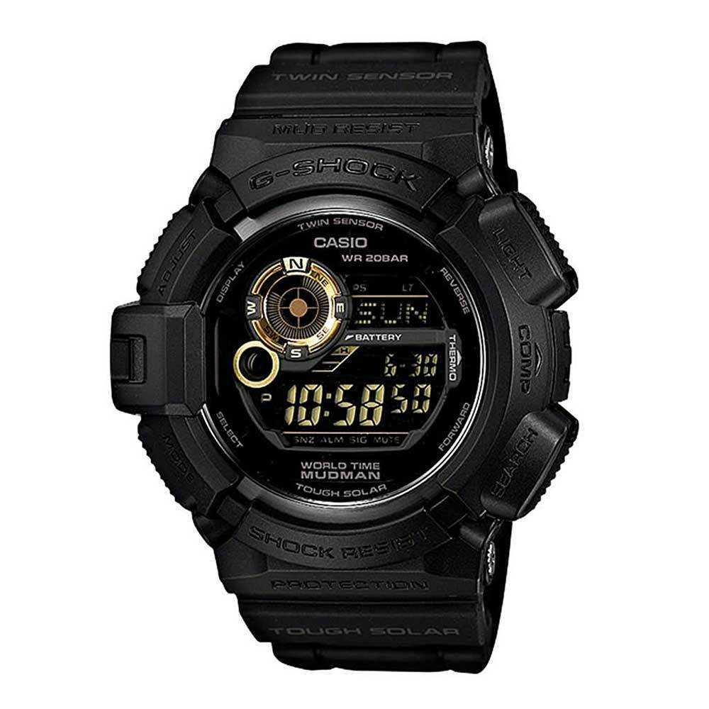 CASIO G-SHOCK G-9300GB-1DR SOLAR QUARTZ BLACK RESIN MEN'S WATCH - H2 Hub Watches