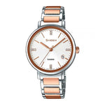CASIO SHEEN SHE-4048SG-7AUDR QUARTZ TWO TONE STAINLESS STEEL WOMEN'S WATCH - H2 Hub Watches
