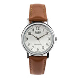 CASIO GENERAL MTP-1095E-7BDF QUARTZ SILVER STAINLESS STEEL WOMEN'S WATCH - H2 Hub Watches