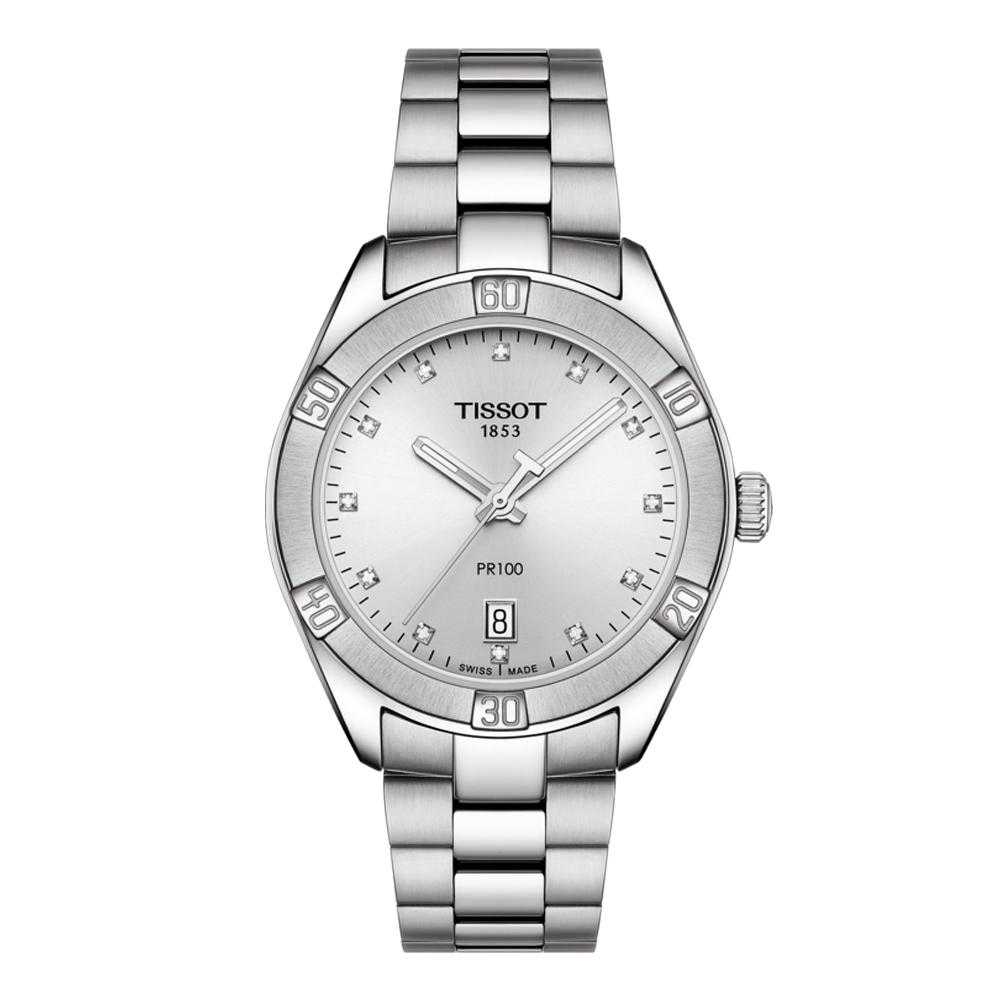 TISSOT T1019101103600 PR 100 SPORT CHIC WOMEN'S WATCH - H2 Hub Watches