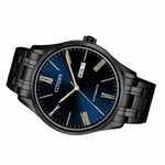 CITIZEN NH8365-86MB AUTOMATIC BLACK STAINLESS STEEL MEN'S WATCH - H2 Hub Watches