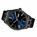 CITIZEN NH8365-86MB AUTOMATIC BLACK STAINLESS STEEL MEN'S WATCH - H2 Hub Watches