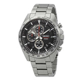 SEIKO GENERAL SSB319P1 CHRONOGRAPH STAINLESS STEEL MEN'S SILVER WATCH - H2 Hub Watches