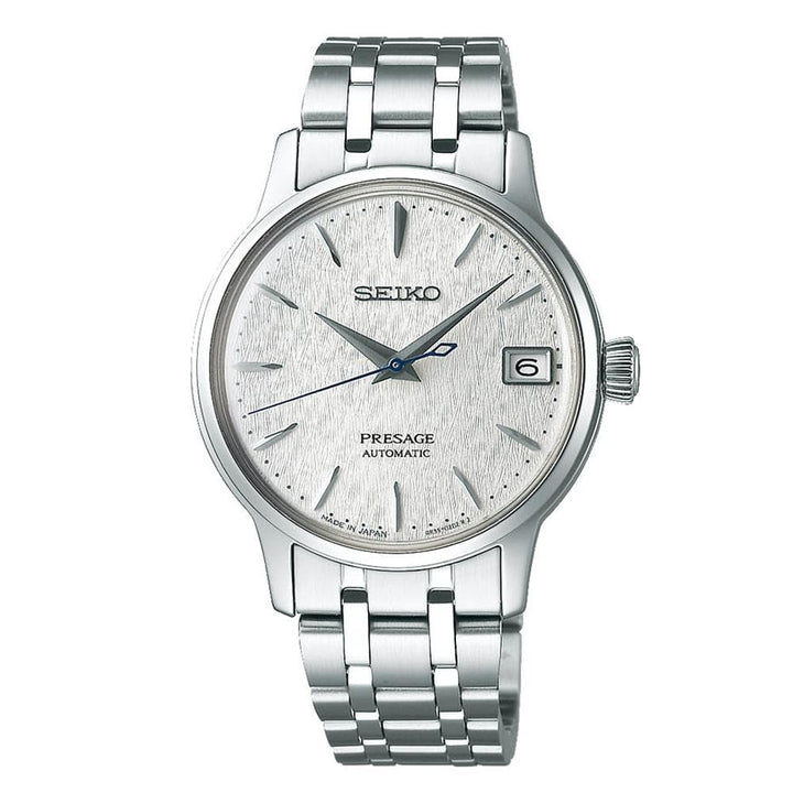SEIKO PRESAGE SRP843J1 AUTOMATIC STAINLESS STEEL WOMEN'S SILVER WATCH - H2 Hub Watches