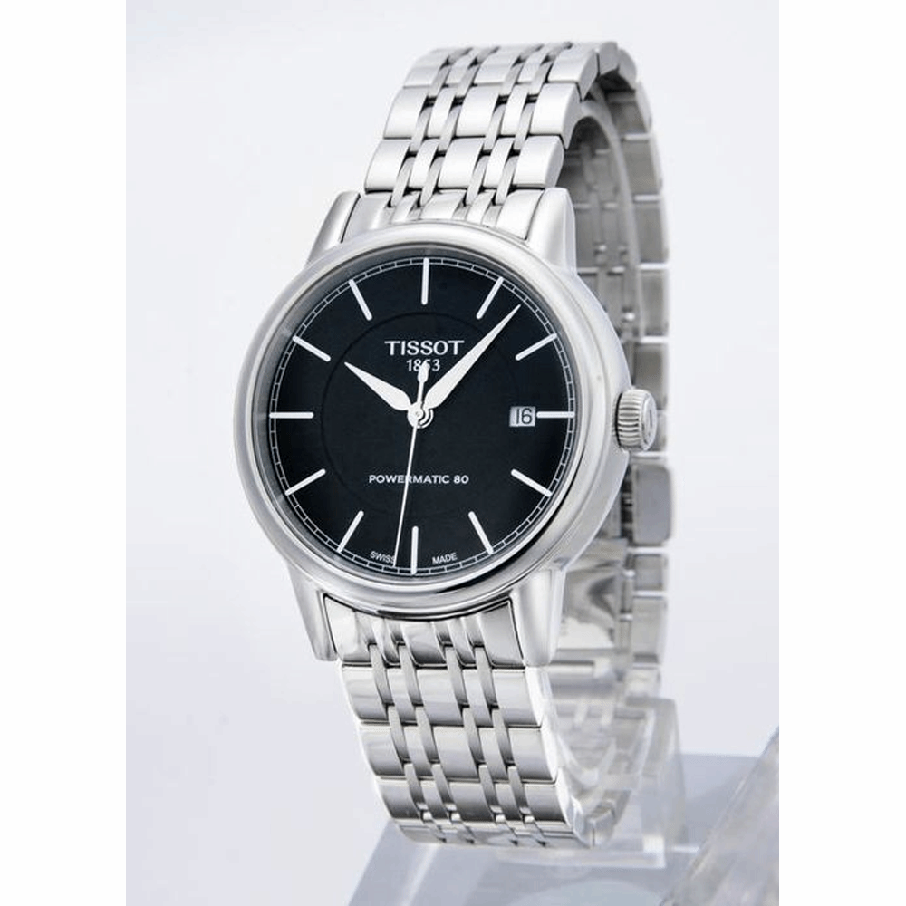 TISSOT T0854071105100 CARSON POWERMATIC 80 MEN'S WATCH - H2 Hub Watches