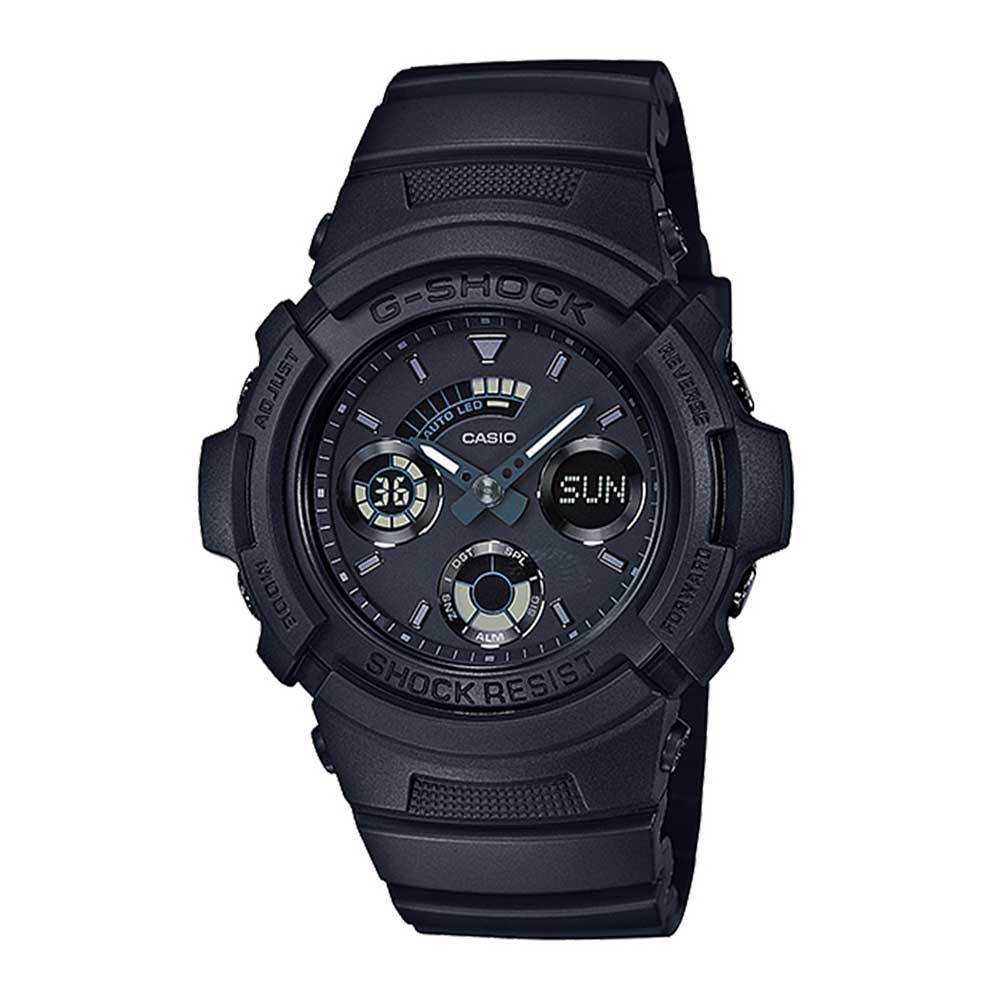 CASIO G-SHOCK AW-591BB-1ADR DIGITAL QUARTZ BLACK RESIN MEN'S WATCH - H2 Hub Watches