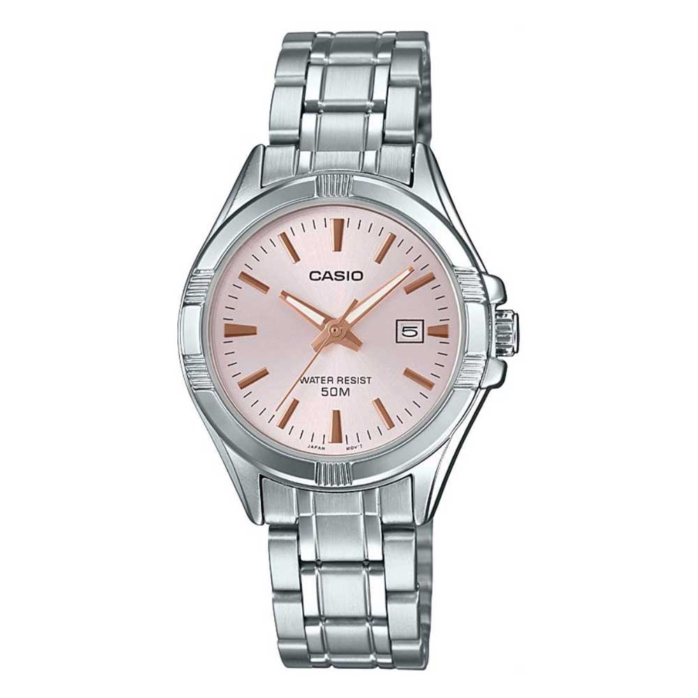 CASIO GENERAL LTP-1308D 4AVDF QUARTZ SILVER STAINLESS STEEL WOMEN'S WATCH - H2 Hub Watches