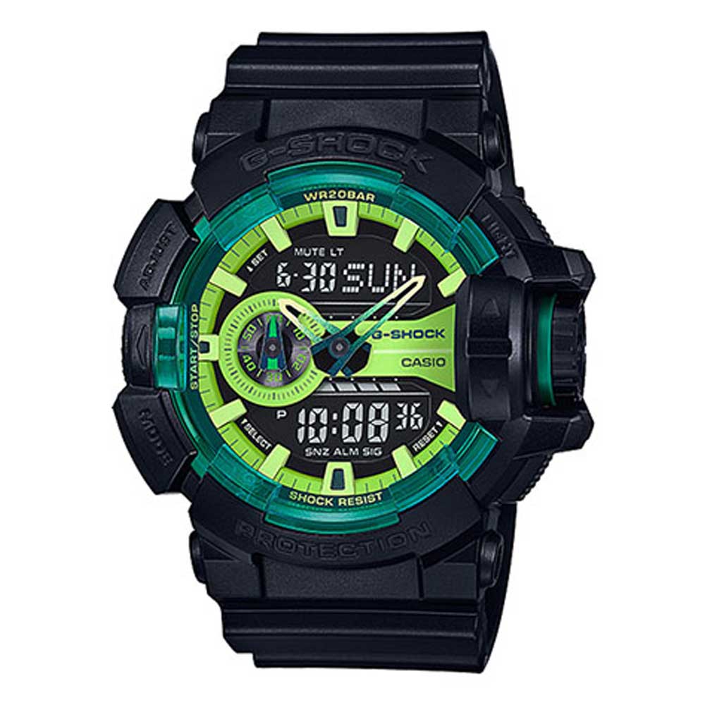 CASIO G-SHOCK GA-400LY-1ACR DIGITAL QUARTZ BLACK RESIN MEN'S WATCH - H2 Hub Watches
