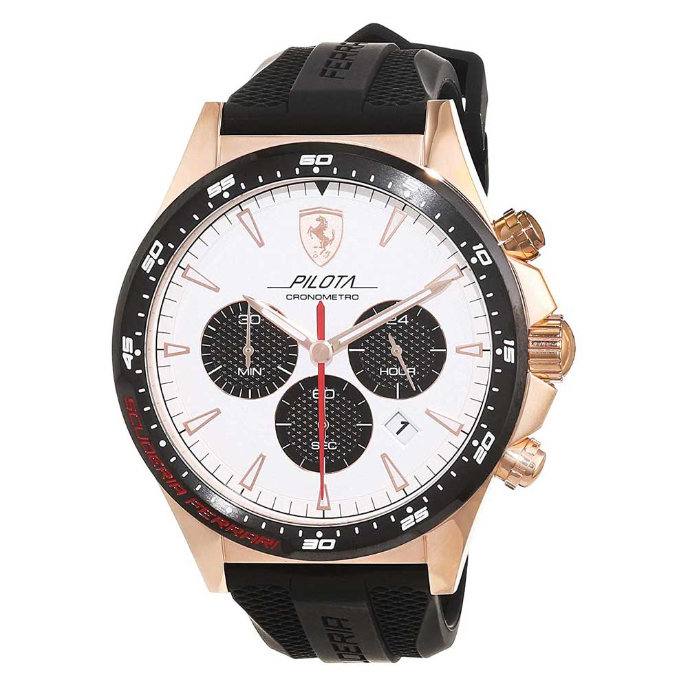 FERRARI SCUDERIA CHRONOGRAPH 0830597 MEN'S WATCH - H2 Hub Watches