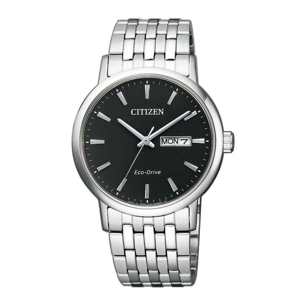 CITIZEN BM9010-59EB ECO-DRIVE SILVER STAINLESS STEEL MEN'S WATCH - H2 Hub Watches