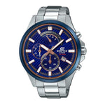 CASIO EDIFICE EFV-530DB-2AVUDF CHRONOGRAPH SILVER STAINLESS STEEL MEN'S WATCH - H2 Hub Watches