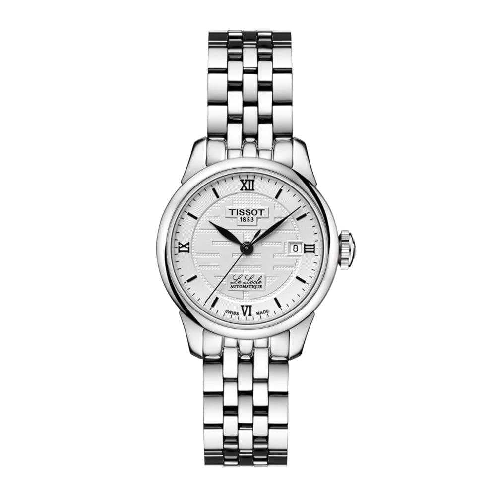 TISSOT T41118335 LE LOCLE AUTOMATIC DOUBLE HAPPINESS LADY WOMEN'S WATCH - H2 Hub Watches