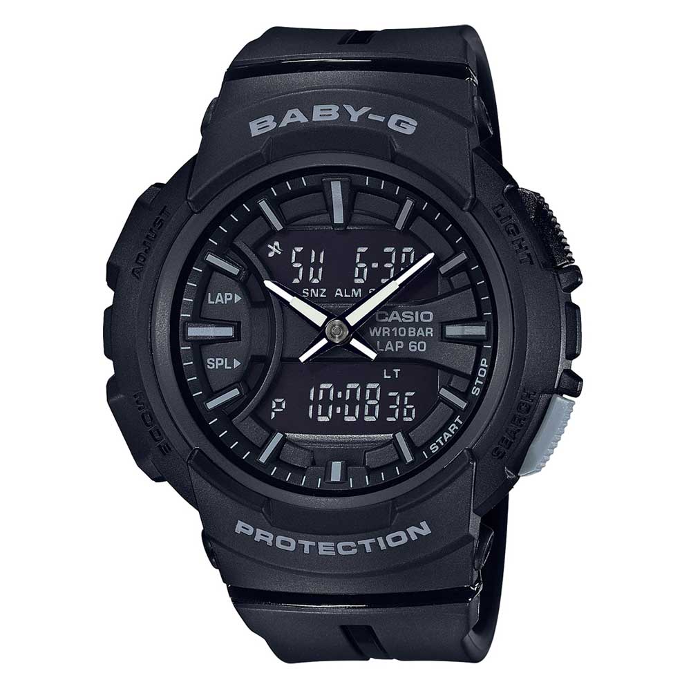 CASIO BABY-G BGA-240BC-1ADR DIGITAL QUARTZ BLACK RESIN WOMEN'S WATCH - H2 Hub Watches